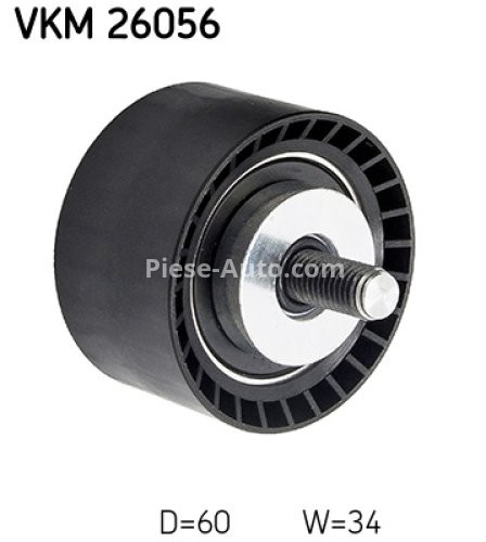 Rola ghidare curea distributie pentru : VOLVO S60 II, S80 II, S90 II, V40, V60 I, V60 II, V70 III, V90 II, XC40, XC60 I, XC60 II, XC70 II, XC90 II 2.0D 09.13-
