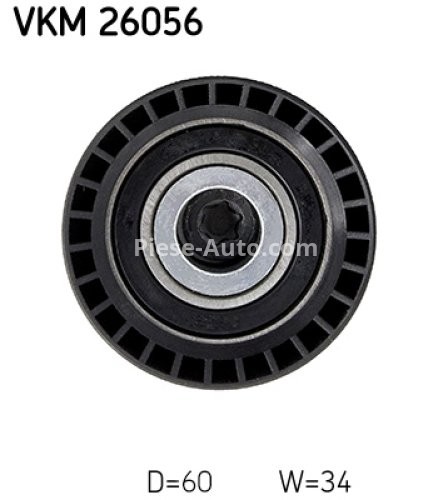 Rola ghidare curea distributie pentru : VOLVO S60 II, S80 II, S90 II, V40, V60 I, V60 II, V70 III, V90 II, XC40, XC60 I, XC60 II, XC70 II, XC90 II 2.0D 09.13-