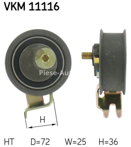 Rola intinzator,curea distributie Audi / Seat / Skoda / VW 1.8T 95 -