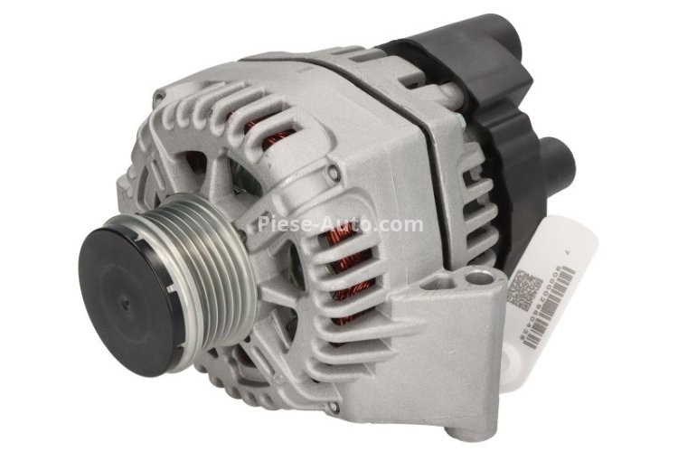 Alternator (12V, 75A) pentru: FIAT 500, 500 C, DOBLO, DOBLO CARGO, DOBLO/MINIVAN, FIORINO, FIORINO/MINIVAN, GRANDE PUNTO, IDEA, LINEA, PALIO, PANDA, PANDA/HATCHBACK, PUNTO 1.3/1.3D/1.7D 09.01-