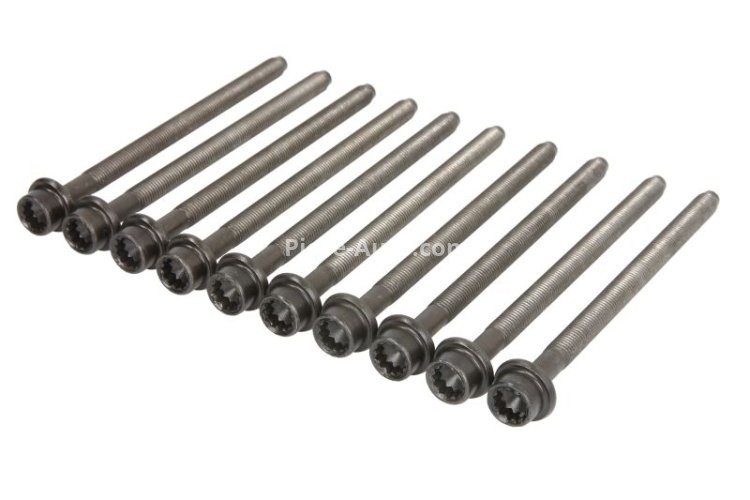 Set șuruburi / prezoane chiulasă - ELRING -  pentru: AUDI A1, A1 ALLSTREET, A1 CITY CARVER, A3, A3 ALLSTREET, A4 B9, A5, Q2, Q3; CUPRA FORMENTOR, LEON, LEON SPORTSTOURER 1.2-1.6 04.11-