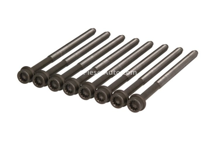 Set șuruburi / prezoane chiulasă - ELRING - pentru:  AUDI A4, A5, A6, A7, A8, Q5, Q7 2.5TFSI-3.2FSI 06.07-