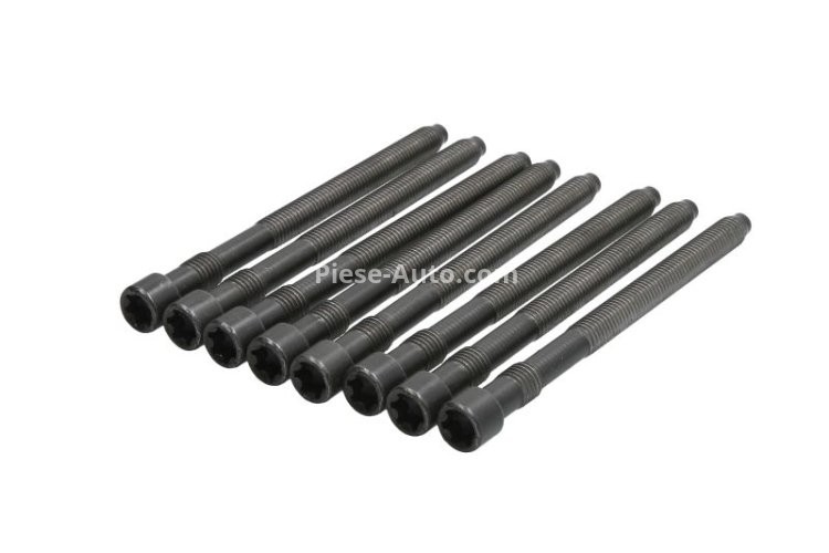 Set șuruburi / prezoane chiulasă - ELRING - pentru:  AUDI A4, A6, A8 3.0i 11.00-05.06