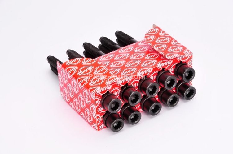 Set șuruburi / prezoane chiulasă - ELRING - pentru:  AUDI A6, 80, 90, 100; SEAT IBIZA II, TOLEDO I; VW CORRADO, GOLF II, III, PASSAT, SCIROCCO, SHARAN 1.8/2.0 10.85-02.00