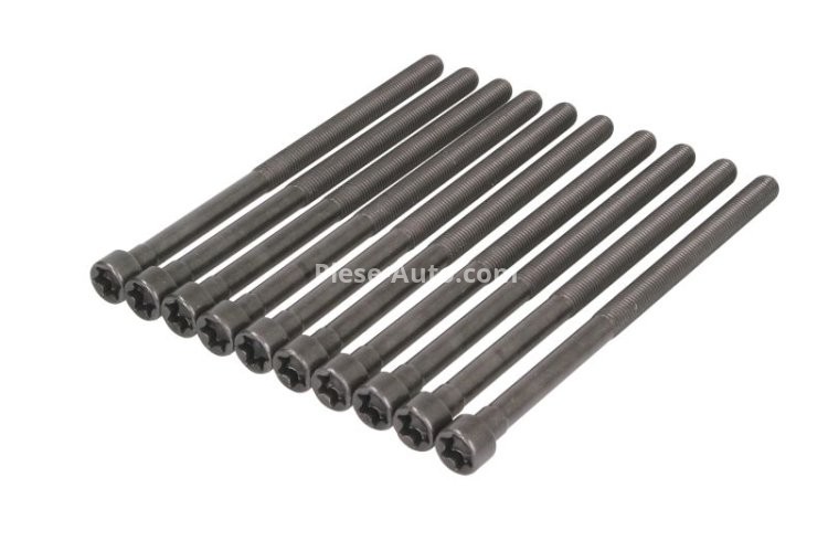 Set șuruburi / prezoane chiulasă - ELRING -  (10pcs) pentru: BMW 1 (F20), 1 (F40), 2 (F22, F87), 2 (F23), 2 (F45), 2 GRAN COUPE (F44), 2 GRAN TOURER (F46), 2 (U06), 3 (F30, F80), 3 (F31), 3 (G20, G80 1.6/2.0/2.0H 09.13-