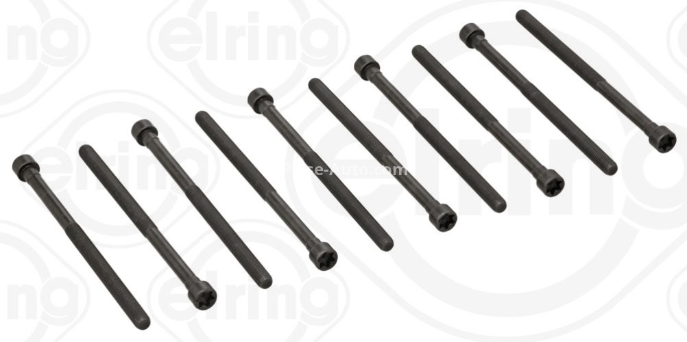 Set șuruburi / prezoane chiulasă - ELRING -  (10pcs) pentru: BMW 1 (F20), 1 (F40), 2 (F22, F87), 2 (F23), 2 (F45), 2 GRAN COUPE (F44), 2 GRAN TOURER (F46), 2 (U06), 3 (F30, F80), 3 (F31), 3 (G20, G80 1.6/2.0/2.0H 09.13-