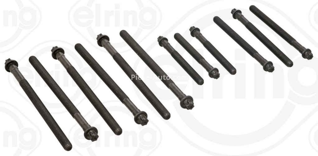 Set șuruburi / prezoane chiulasă - ELRING - pentru: : BMW 1 (E81), 1 (E82), 1 (E87), 1 (E88), 3 (E90), 3 (E91), 3 (E92), 3 (E93), 5 (E60), 5 (E61), X1 (E84), X3 (E83) 1.6/2.0 06.04-06.15