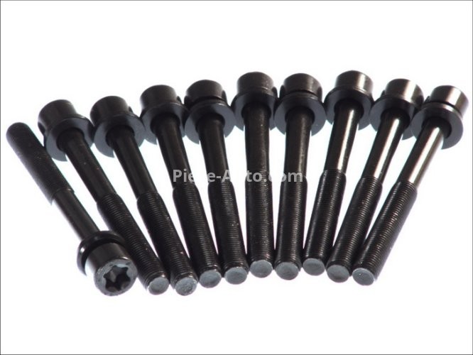 Set șuruburi / prezoane chiulasă - ELRING - pentru:  CHEVROLET EPICA; DAEWOO EVANDA, LEGANZA, NUBIRA, REZZO; OPEL ASTRA F, G, H, CALIBRA A, FRONTERA A, B, OMEGA B, SINTRA, VECTRA A, B, ZAFIRA A 1.8/2.0/2.2 01.89-