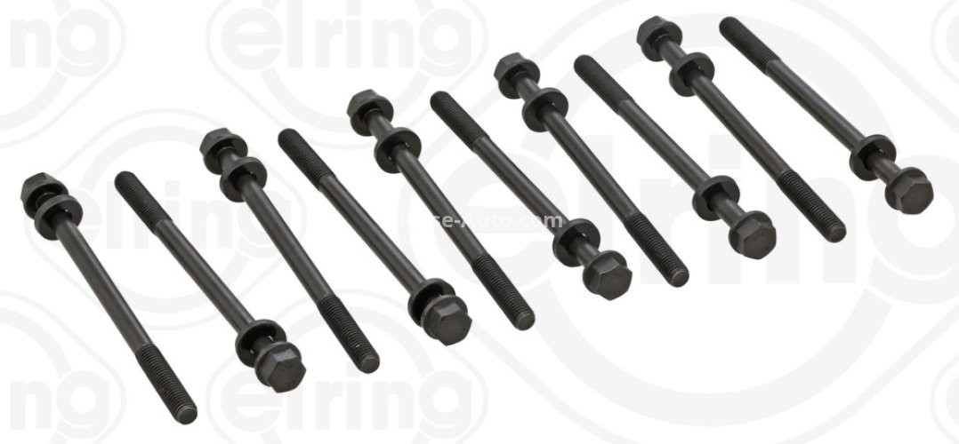 Set șuruburi / prezoane chiulasă - ELRING - pentru:  CHRYSLER NEON II, CRUISER; MINI (R50, R52, R53) 1.6 06.01-12.10