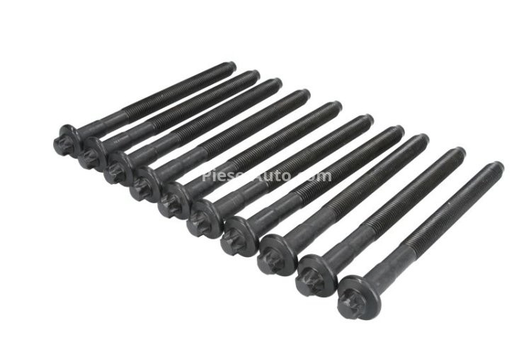 Set șuruburi / prezoane chiulasă - ELRING -  pentru: CITROEN EVASION, JUMPER I, JUMPY I, XANTIA, XSARA, XSARA/HATCHBACK, ZX; FIAT DUCATO, SCUDO, ULYSSE; PEUGEOT 306, 405 II, 406, 806, BOXER, EXPERT 1.9D 06.92-12.06