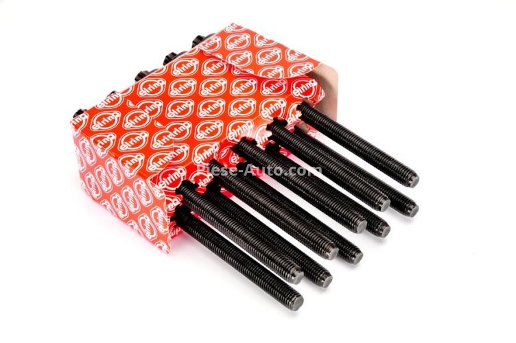 Set șuruburi / prezoane chiulasă - ELRING - pentru:  CITROEN BERLINGO, EVASION, XANTIA, XSARA, ZX; FIAT ULYSSE; PEUGEOT 306, 406, 806, EXPERT, PARTNER 1.6/1.8 04.97-