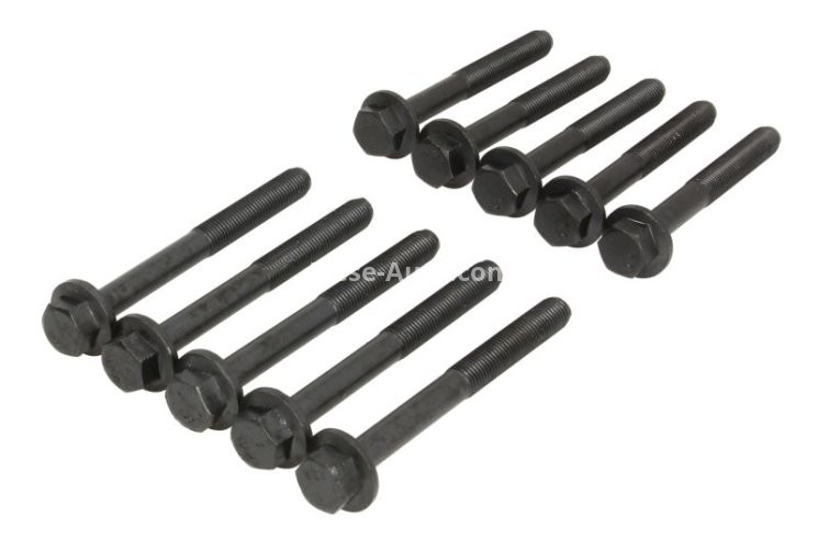 Set șuruburi / prezoane chiulasă - ELRING - pentru:  CITROEN JUMPY; DAIHATSU CHARADE III; FIAT ALBEA, PUNTO, REGATA, RITMO, SCUDO, TEMPRA, TIPO; LANCIA DEDRA, DELTA, PRISMA; PEUGEOT EXPERT 1.0D-1.6 01.78-