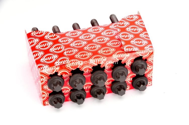 Set șuruburi / prezoane chiulasă - ELRING - pentru:  DACIA LOGAN, II, SANDERO, II; NISSAN KUBISTAR; RENAULT CLIO II, III, IV, KANGOO, MODUS/GRAND, THALIA I, II, TWINGO I, II, WIND 1.2 01.01-