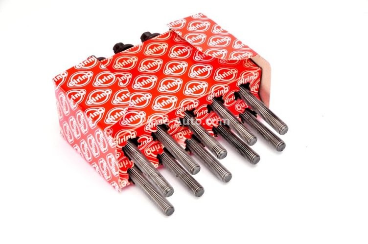 Set șuruburi / prezoane chiulasă - ELRING - pentru:  DACIA LOGAN, II, SANDERO, II; NISSAN KUBISTAR; RENAULT CLIO II, III, IV, KANGOO, MODUS/GRAND, THALIA I, II, TWINGO I, II, WIND 1.2 01.01-