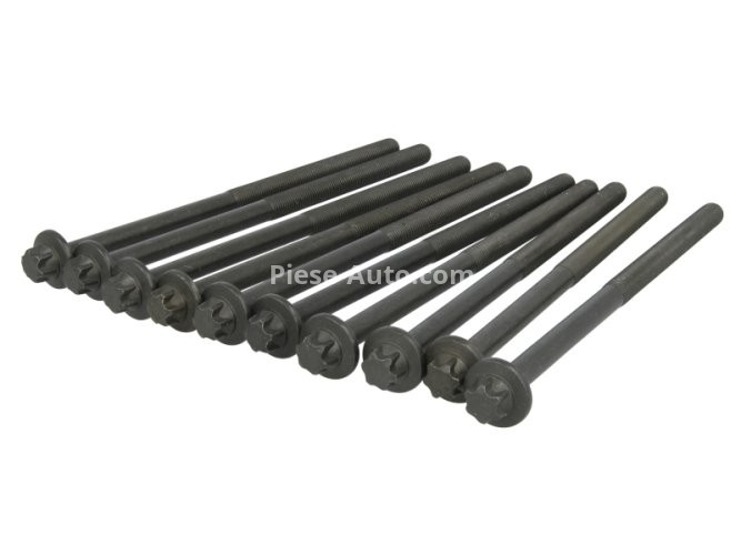 Set șuruburi / prezoane chiulasă - ELRING - pentru:  MERCEDES A (W176), B (W246), C (W204), E (W212), SLK (R172), M (W166), GLA (X156), VITO, SPRINTER 2.1CDI/2.2D 06.06-