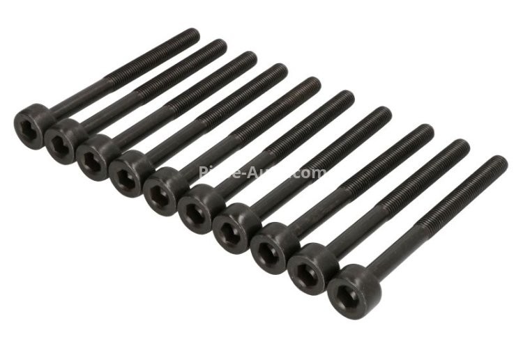 Set șuruburi / prezoane chiulasă - ELRING -  pentru: MERCEDES A (V177), A (W177), B SPORTS TOURER (W247), CITAN TOURER (W420), CITAN/MINIVAN (W420), CLA (C118), CLA SHOOTING BRAKE (X118), GLA (H247) 1.3/1.3H/1.4H 01.18-