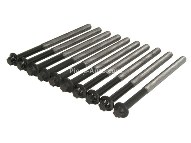 Set șuruburi / prezoane chiulasă - ELRING - pentru:  MERCEDES A (W168), VANEO 1.7D 07.98-07.05