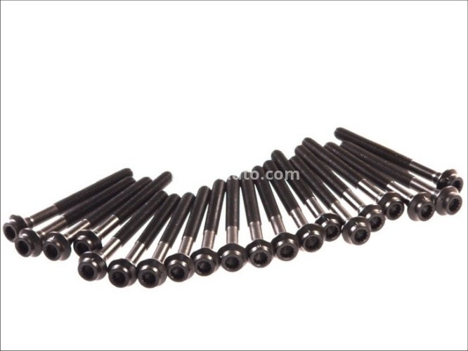 Set șuruburi / prezoane chiulasă - ELRING - pentru:  MERCEDES E (W124, W210), G (W463), S (W140) 3.0D 06.93-