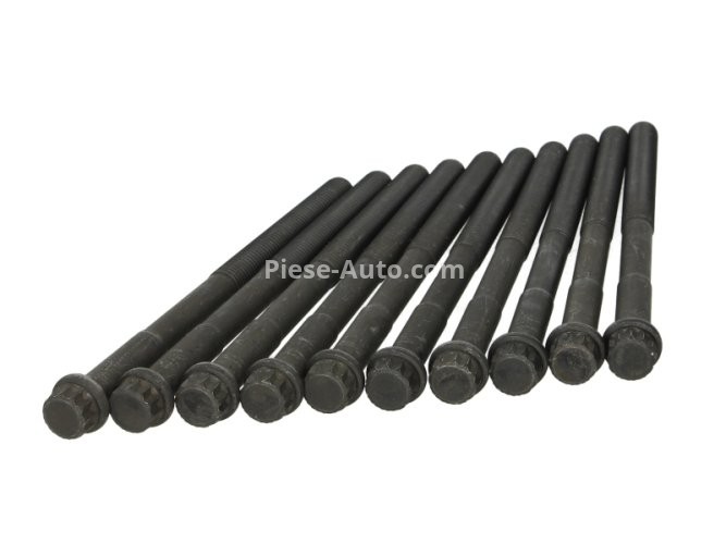 Set șuruburi / prezoane chiulasă - ELRING - pentru:  MINI (R50, R53); SUBARU TREZIA; TOYOTA AURIS, COROLLA, IQ, YRBAN CRUISER, VERSO S, YARIS 1.4D 12.01-