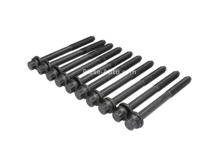 Set șuruburi / prezoane chiulasă - ELRING - pentru:  MITSUBISHI GALANT II, L 300, PAJERO II, SAPPORO II 2.0/2.4 08.80-