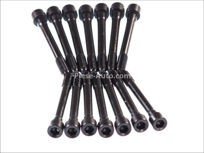 Set șuruburi / prezoane chiulasă - ELRING - pentru:  NISSAN CEDRIC, PATROL 2.8 05.86-05.00