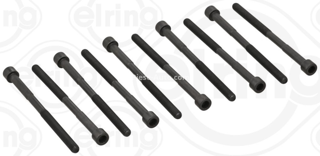 Set șuruburi / prezoane chiulasă - ELRING - pentru:  TOYOTA PRIUS, YARIS/VERSO 1.3/1.5 11.99-