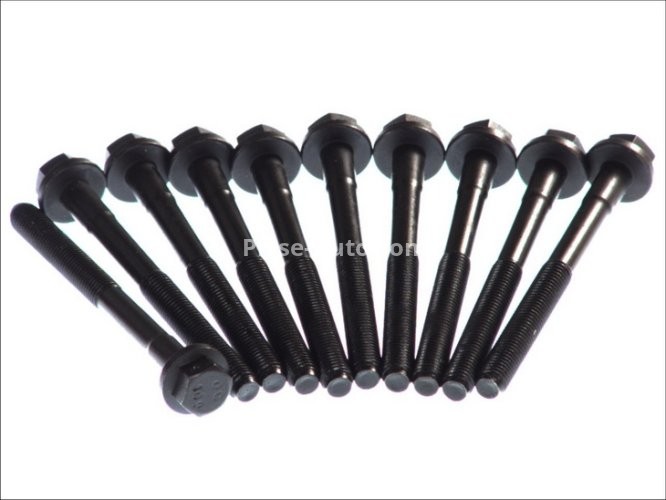 Set șuruburi / prezoane chiulasă - ELRING - pentru:  TOYOTA COROLLA, STARLET, TERCEL 1.0/1.3/1.5 08.83-10.01