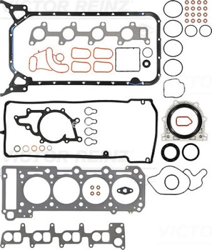 Set garnituri motor pentru:  MERCEDES-BENZ C-CLASS (W202) C 220 CDI (202.133) ,(W202) C 200 CDI (202.134), E-CLASS (W210) E 200 CDI (210.007) COD MOTOR: om 611.961 