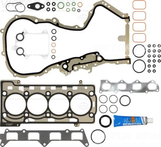 Set garnituri motor pentru:  VOLKSWAGEN AUDI A1, A3; SEAT ALHAMBRA, ALTEA, ALTEA XL, IBIZA IV, IBIZA IV SC, IBIZA IV ST, LEON, TOLEDO III, TOLEDO IV; SKODA FABIA II 1.4/1.4ALK 11.05-