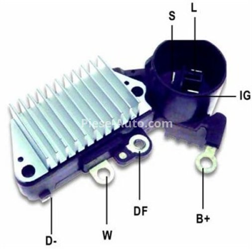 Releu tensiune / încărcare (14V) pentru: FIAT PUNTO; HONDA ACCORD II; TOYOTA 4 RUNNER II, CAMRY, CARINA IV, CARINA V, CELICA, COROLLA, COROLLA FX, HIACE IV, MODEL F, MR2 I, MR2 II 1.0-3.0 01.83-08.04