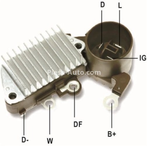 Releu tensiune / încărcare pentru: SUBARU JUSTY III; SUZUKI ALTO IV, ALTO V, SWIFT; TOYOTA COROLLA 1.0/1.3/1.5 01.85-