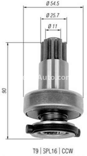 Bendix electromotor MAGNETI MARELLI