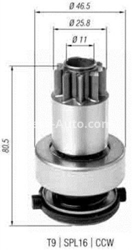 Bendix electromotor MAGNETI MARELLI