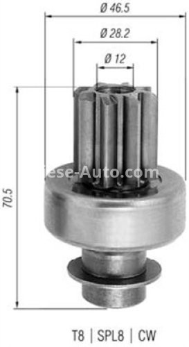 Bendix electromotor MAGNETI MARELLI