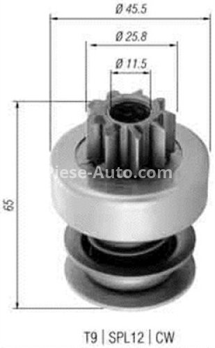 Bendix electromotor MAGNETI MARELLI