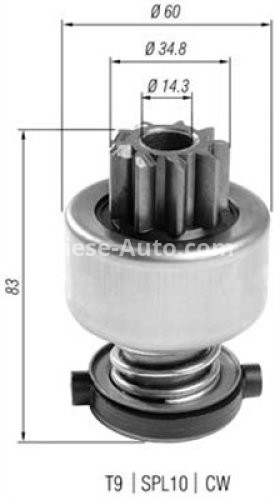 Bendix electromotor MAGNETI MARELLI