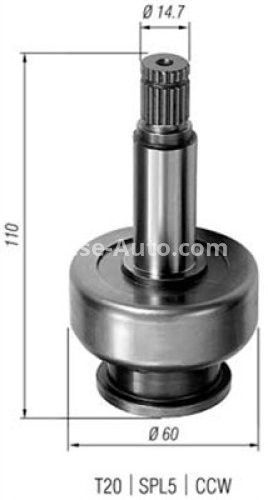 Bendix electromotor MAGNETI MARELLI