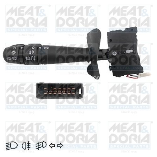 Bloc lumini / comutator combinat  (semnalizare; lumini) pentru: RENAULT MEGANE I, MEGANE I CLASSIC, MEGANE I COACH, SCENIC I 01.96-09.03