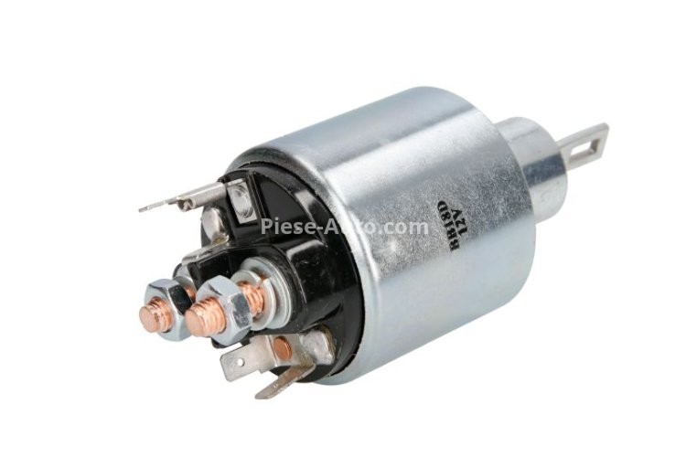 Bobină / solenoid electromotor (12V) pentru: AUDI 100 C3, 100 C4, 80 B3, 80 B4, A4 B5, A4 B6, A6 C4, A6 C5, CABRIOLET B3, COUPE B3; SKODA SUPERB I; VW PASSAT B5, PASSAT B5.5 1.4-2.8 03.85-03.08
