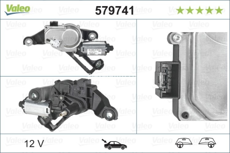 Motor ștergator spate pentru: BMW 1 (E81), 1 (E87) 06.04-09.12