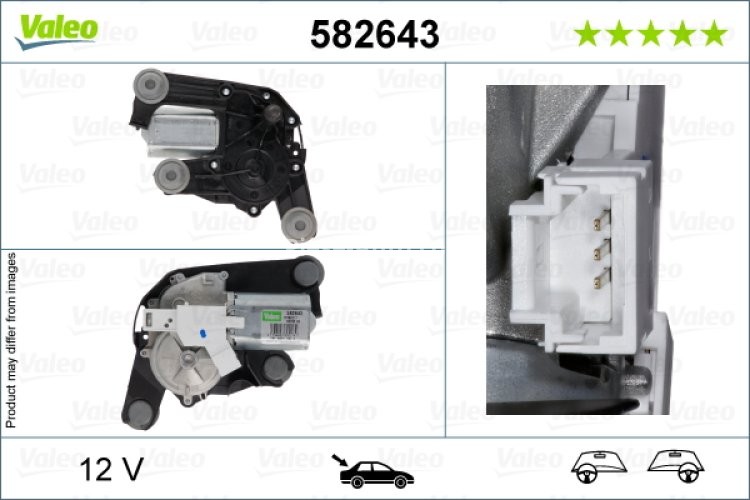Motor ștergator spate pentru: CITROEN C5 III 02.08-