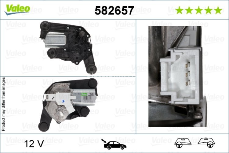 Motor ștergator spate pentru: DS DS 3; CITROEN DS3 11.09-07.19