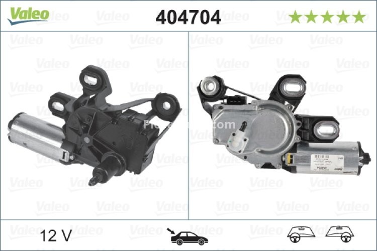 Motor ștergator spate pentru: MERCEDES VIANO (W639), VITO / MIXTO (W639), VITO (W639) 09.03-