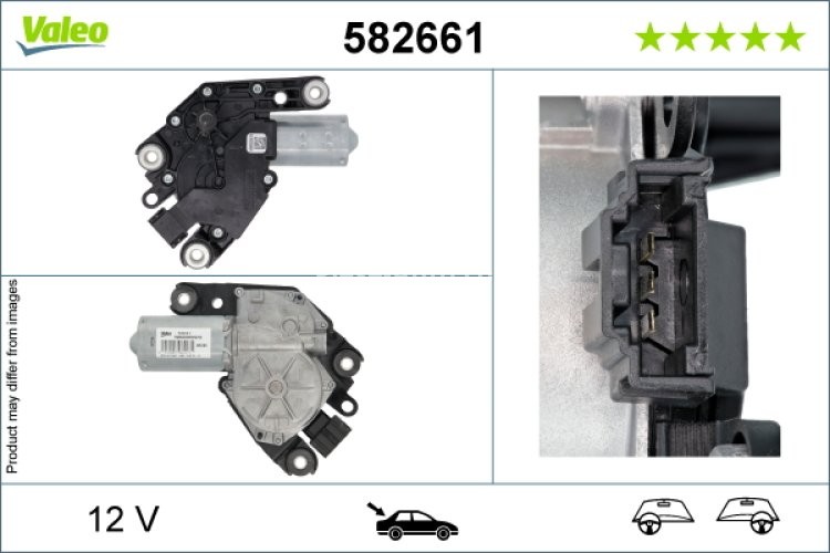 Motor ștergator spate pentru: MERCEDES C T-MODEL (S205), G (W463) 09.14-