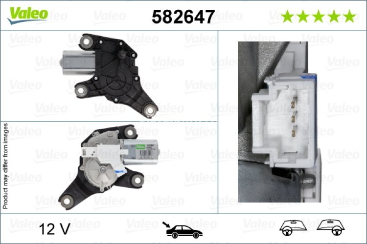 Motor ștergator spate pentru: PEUGEOT 508 I 11.10-12.18