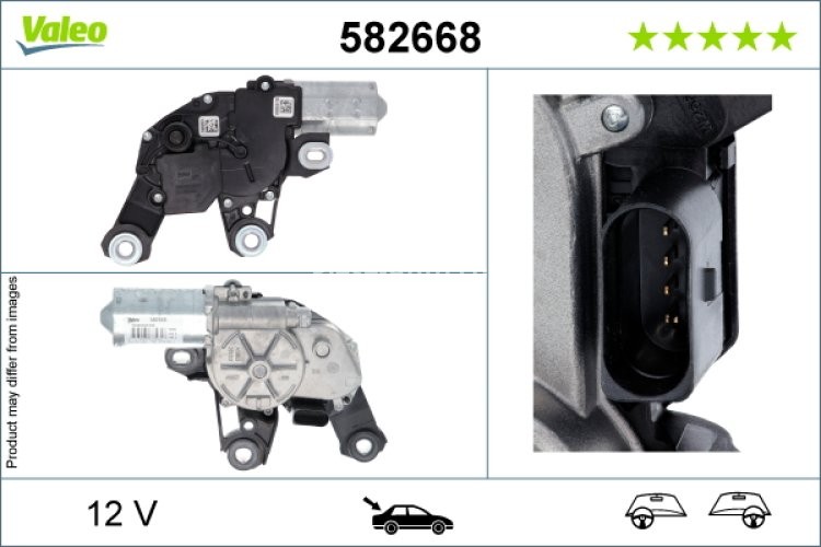 Motor ștergator spate pentru: PORSCHE MACAN 02.14-
