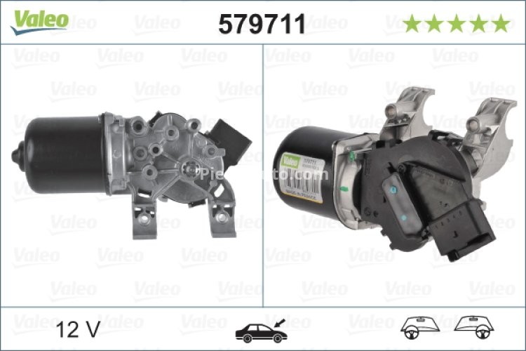 Motor ștergator parbriz pentru: RENAULT MEGANE II, MEGANE II/KOMBI 09.02-