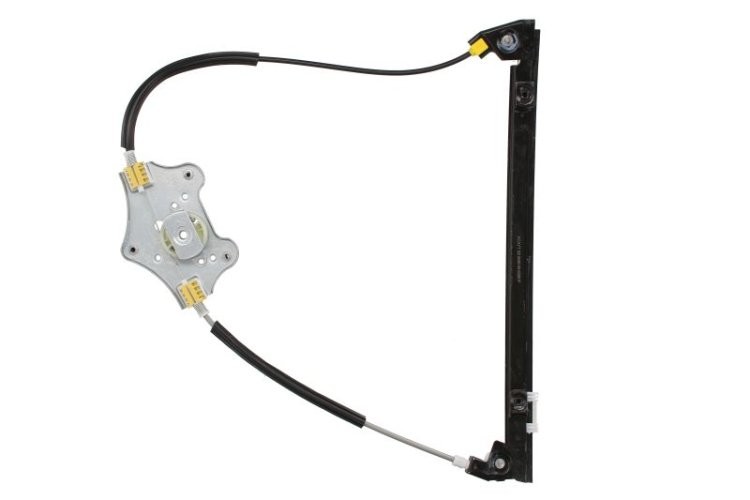 Macara geam faţă stânga (electric, fără motoraş, numar de usi: 3) pentru: RENAULT CLIO I, CLIO II, CLIO II/HATCHBACK, CLIO III, THALIA I 05.90-