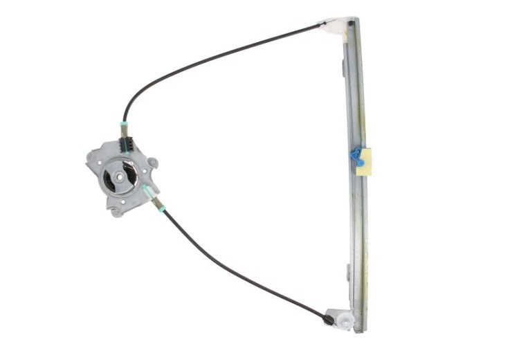 Macara geam faţă dreapta (electric, fără motoraş, numar de usi: 3) pentru: RENAULT CLIO I, CLIO II, CLIO II/HATCHBACK, CLIO III, THALIA I 05.90-