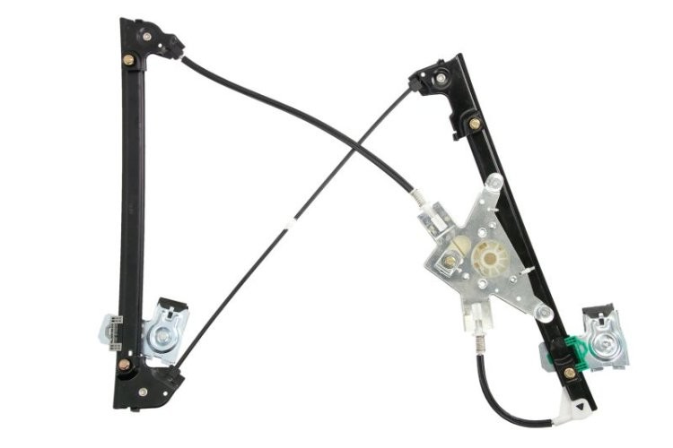 Macara geam faţă stânga (electric, fără motoraş, numar de usi: 4) pentru: SEAT CORDOBA, CORDOBA VARIO, IBIZA II, IBIZA III, INCA; VW CADDY II, CADDY II/MINIVAN, POLO, POLO III CLASSIC 02.93-